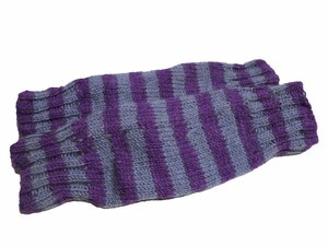 #* Asian clothing ne pearl hand-knitted fleece reverse side attaching leg warmers (LGF-10)