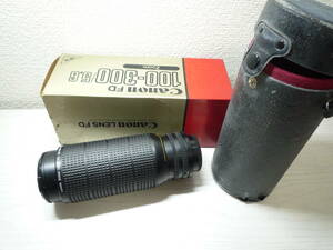 Canon Cannon FD Zoom 100-300/5,6 объектива