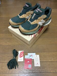 【美品US10.5】NEW BALANCE M990WG3 付属品完備 28.5cm ニューバランス made in usa 米国製 アメリカ製