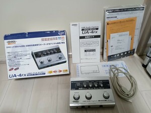 ☆ 通電確認済 ☆ UA-4FX EDIROL by Roland オーディオ インターフェイス 音響 現状品