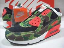 新品 2013 NIKE × ATMOS AIR MAX 90 PREMIUM DUCK CAMO US6.5_画像1