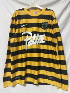 2013 NIKE x PATTA TIEMPO FOOTBALL SHIRT HOOP Ⅲ L/S L (520463-739)(N-14-9)