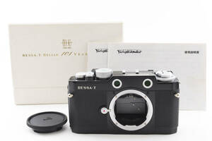 [良品/元箱付き] Voigtlander Bessa-T 101 周年記念モデル black フォクトレンダー ベッサ フィルム カメラ 35mm 動作確認済み