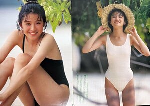 切り抜き　中畑幾久子　9ページ　水着