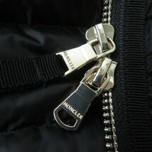 美品★正規品 MONCLER モンクレール BOGUE ボーグ スタンドカラー ZIP UP 軽量 ライトダウンコート レディース ブラック 黒 サイズ1_画像8