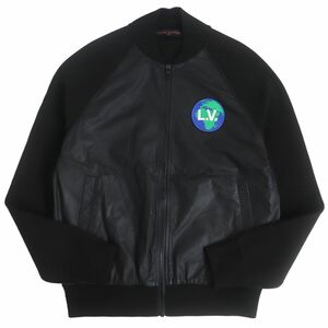 Louis Vuitton Multi-Patches Mixed Leather Varsity Blouson 1AAHHC