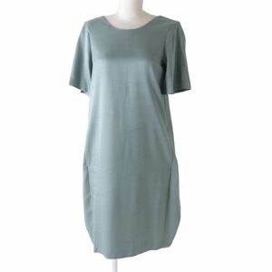  не использовался * стандартный товар сделано в Италии Maison Martin Margiela 1 mezzo n Martin Margiela S51CT0633 женский короткий рукав One-piece оттенок зеленого 36 с биркой 