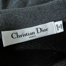 美品◎正規品 イタリア製 Christian Dior クリスチャン ディオール 053S01A4601 アムールグラフィティトレーナー／長袖ニット グレー 38_画像7