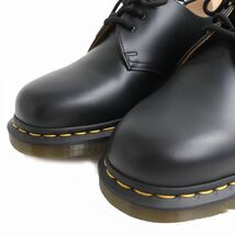 未使用品△Dr.Martens ドクターマーチン 11838 3EYE GIBSON SHOE ギブソン 3ホール レザーシューズ ブラック UK8 メンズ 定番人気◎_画像6