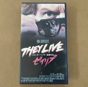 【激レア】VHS ゼイリブ THEY LIVE 日本語 字幕スーパー 字幕版 ロディ・パイパー キース・デイビッド 監督 ジョン・カーペンター 1988年