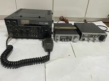 アマチュア無線機3台まとめ ICOM IC-351 IC-HM7付き NA SA 46 GT PRESIDENT ジャンク品　現状販売_画像1