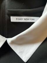 フォクシー　白襟 ワンピース　サイズ３８　FOXEY NEW YORK_画像3