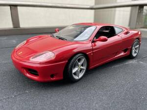 1/18 マテル　ホットホイール　フェラーリ　モデナ360 Mattel Hot Wheels 1/18 Ferrari 360 Modena 1999 Red