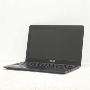 1円～ ASUS VivoBook E200HA Atom x5-Z8350 1.4GHz/4GB/フラッシュメモリ32GB/11.6インチ/OS無/動作未確認/AC無【栃木出荷】