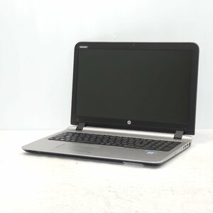 HP ProBook 450 G3 Core i7-6500U 2.5GHz/8GB/HDD500GB/DVDマルチ/15インチ/OS無/動作未確認【栃木出荷】