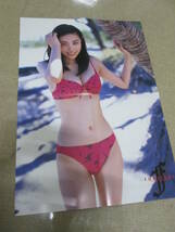 ２００２年初版　ポスター付き　吹石一恵写真集「FUKIISHI」帯付き　ラスト水着写真集_画像2