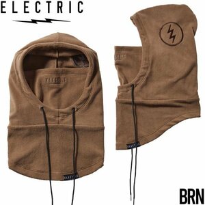 【送料無料】ネックフード ネックウォーマー ELECTRIC エレクトリック FLEECE HOOD WARMER E24F32 日本代理店正規品 BRN