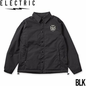 【送料無料】コーチジャケット ナイロンジャケット ELECTRIC エレクトリック PEAK BOA COACH JACKET E24F03 日本代理店正規品 BLK XLサイズ