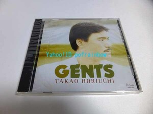 CD 堀内孝雄 GENTS ＜未開封＞