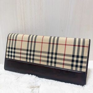 BURBERRY バーバリー 財布 長財布 二つ折り ノバチェック カードケース 小銭入れ