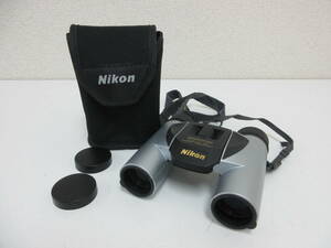 中古 双眼鏡 ニコン Nikon Sportstar スポーツスター 8×25 8.2° WF WATER RESISTANT ソフトケース付き※動作未確認／G