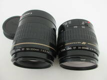 中古 カメラ Canon キャノン カメラ EOS Kiss / レンズ EF 80-200mm 1:4.5-5.6 / 35-80mm 1:4-5.6 ※通電のみ確認済 ／L_画像7