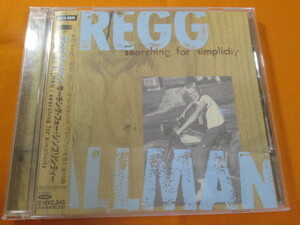 ♪♪♪ グレッグ・オールマン Gregg Allman 『 Searching For Simplicity 』国内盤 ♪♪♪