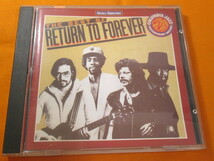 ♪♪♪ リターン・トゥ・フォーエヴァー Return To Forever 『 The Best Of Return To Forever 』輸入盤 ♪♪♪_画像1