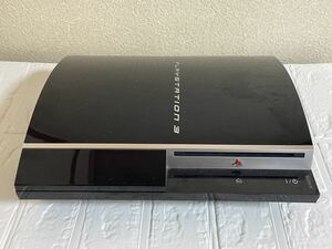 ジャンク PlayStation3(80GB):クリアブラック(CECHL00) 本体