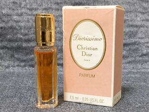 G3J192◆ クリスチャンディオール Christian Dior ディオリシモ パルファム ミニ香水 7.5ml