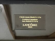 G3J228◆新古品◆ ランコム LANCOME メイクパレット チーク 1.5g×2 アイシャドウ 0.5g×9 _画像6