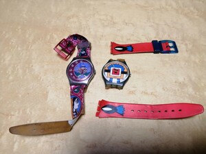 SWATCH　スウォッチ　レトロ　2点　ジャンク　腕時計