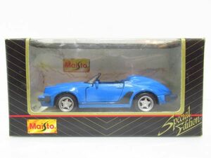 Maisto　ポルシェ Porsche コンパーチプル ブルー　1/43　ミニカー [Dass1015]