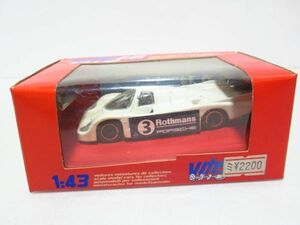 Vitesse　REF. 190 PORSCHE 956 ROTHMANS　ミニカー 1/43　[Dass1022]