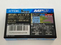 管928160 未開封 ビデオ カセット maxell 8mm MP 120 2本 TDK P6-120MPR 7本 / 中古 SONY Metal MP120 非売品 V8-6CLHSP 計11本 セット_画像4