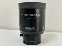 管100529 MINOLTA ミノルタ AF REFLEX 500mm 1:8 カメラ ミラー レンズ ソフトケース 付き_画像7