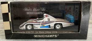 1/43 MINICHAMPSミニチャンプス Porsche ポルシェ 936/78 MARTINI マルティニ #6 Le Mans ルマン24時間1978 バース /ウォレック/イクス