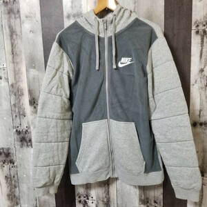 NIKE FLEECE FULL ZIP UP HOODIE　ナイキ　フリース　ジャケット　Mサイズ　ジップ　パーカー　メンズ