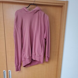 スウェットパーカー ユニクロ UNIQLO サイズXL ピンク色 