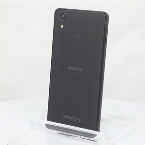 ★送料無料★SIMフリー 白ロム Android One X3 ブラック 32GB Y!mobile SIMロック解除済み スマートフォン 格安SIMも利用可能★美品