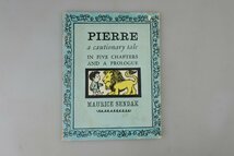 ビンテージ 1962年版のMaurice Sendak作「Pierre-a cautionary tale」洋書絵本／ピエールとライオン-ためになるおはなし_画像1