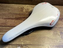 HE517 セライタリア selle ITALIA SL サドル 白 140mm クロモリレール DE ROSA ※傷_画像2