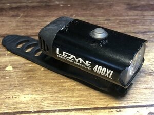 HE014 レザイン LEZYNE HECTO DRIVE 400 XL フロントライト 点灯確認済