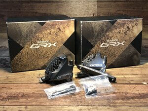 HE834 シマノ SHIMANO GRX BR-RX810 ディスクブレーキ キャリパー 前後 未使用