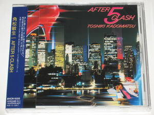 新品CD 角松敏生『AFTER 5 CLASH』TOSHIKI KADOMATSU