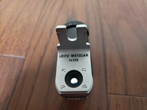 【ドイツ製】希少 LEICA ライカ LEITZ WETZLAR 14326 アングルファインダー Right Angle Finder For R4 R5 cameras 直角ファインダー _画像9