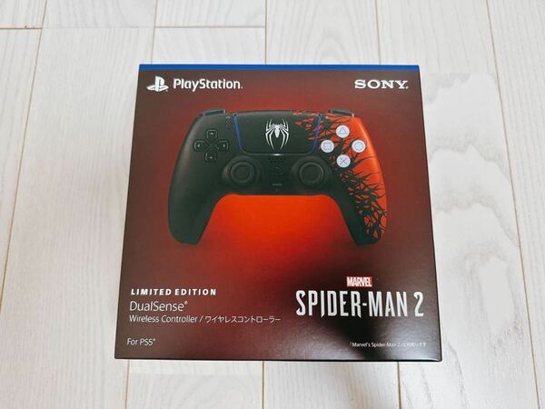 ♪送料無料♪迅速発送 新品未開封 DualSense ワイヤレスコントローラー Marvel's Spider-Man 2 Limited (CFI-ZCT1JZ2) PS5 Controller