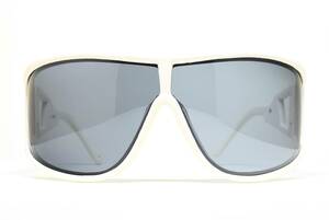  dead stock ellesse E-4980 polarized light goggle sunglasses white Vintage ellesse with defect 