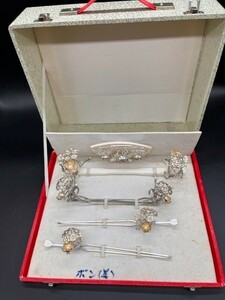 ☆岩手花巻発☆■中古品■ かんざし 櫛 セット(D) ■手渡し可■