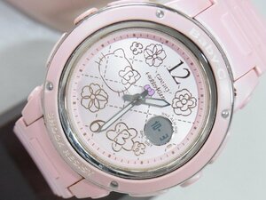 カシオ CASIO デジタル腕時計 ハローキティ コラボ BGA-150KT 中古品